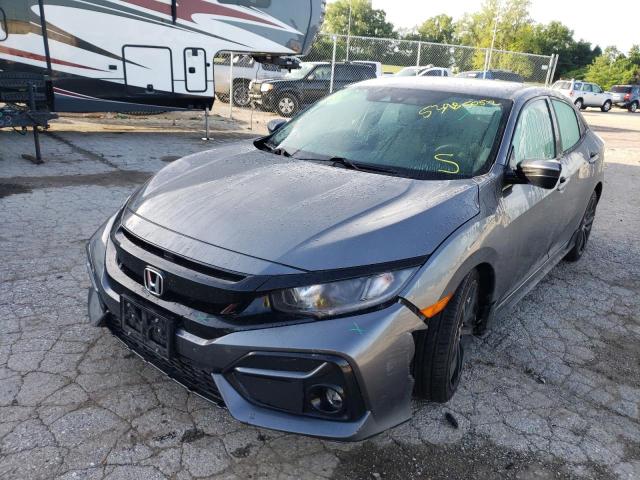 SHHFK7G43MU202584 - 2021 HONDA CIVIC SPOR SILVER photo 2