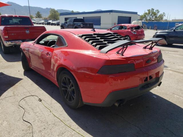 2G1FA1E34E9304731 - 2014 CHEVROLET CAMARO LS RED photo 3