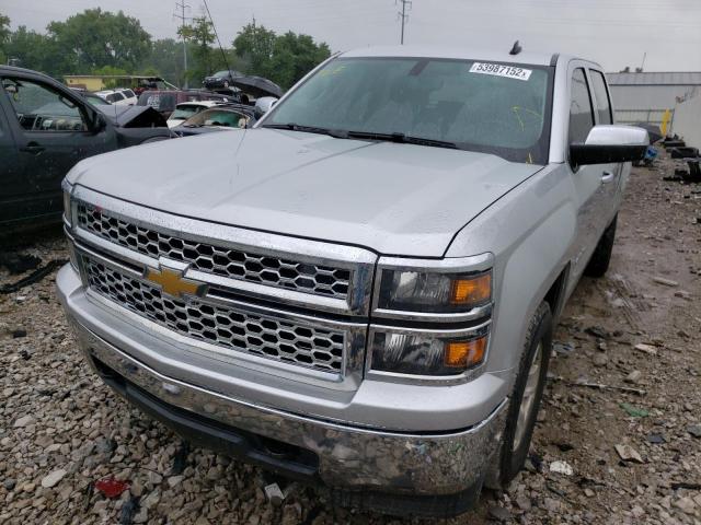 3GCUKREH4EG393938 - 2014 CHEVROLET Z71 SILVER photo 2