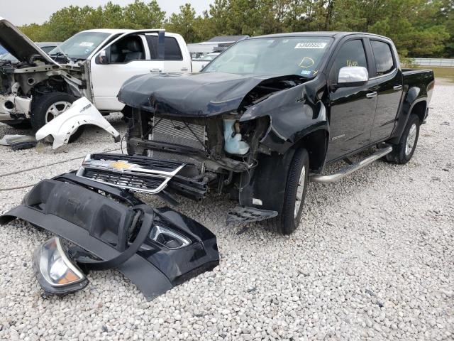 1GCGSBE38F1222313 - 2015 CHEVROLET COLORADO L BLACK photo 2