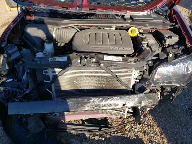 2C4RDGEG3HR625133 - 2017 DODGE GRAND CARA RED photo 7