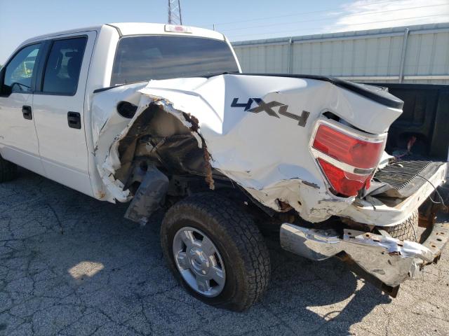 1FTFW1ET6DFD13123 - 2013 FORD F150 SUPER WHITE photo 9