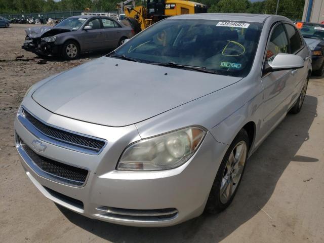 1G1ZC5EB5AF214124 - 2010 CHEVROLET MALIBU 1LT 银色 照片 2