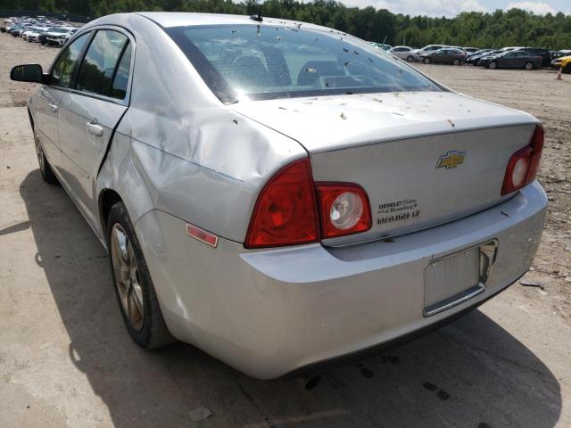 1G1ZC5EB5AF214124 - 2010 CHEVROLET MALIBU 1LT 银色 照片 3