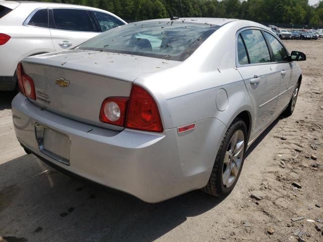 1G1ZC5EB5AF214124 - 2010 CHEVROLET MALIBU 1LT 银色 照片 4