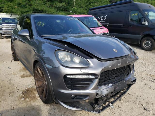 WP1AD2A26ELA74953 - 2014 PORSCHE CAYENNE GT GRAY photo 1