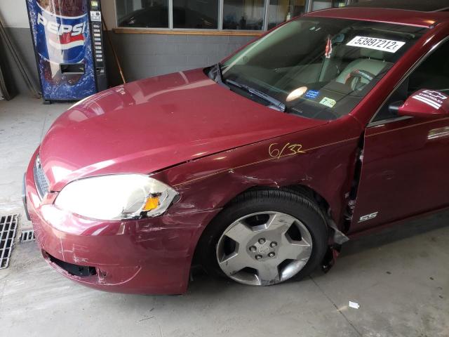 2G1WD58C881248029 - 2008 CHEVROLET IMPALA SUP RED photo 9