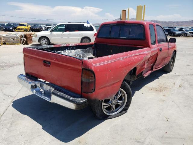 4TAVL52N8VZ243427 - 1997 TOYOTA TACOMA XTR RED photo 4