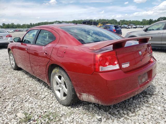 2B3KA33V89H620295 - 2009 DODGE CHARGER SX RED photo 3