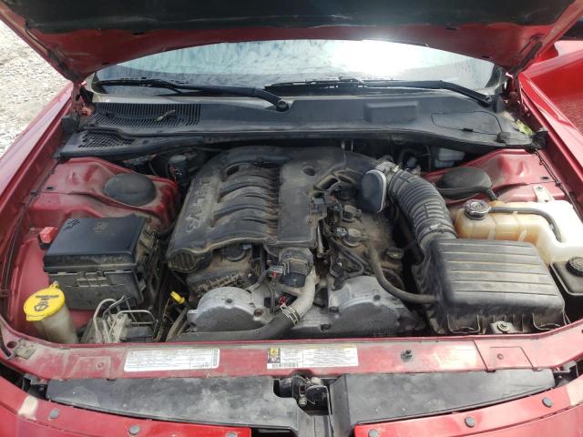 2B3KA33V89H620295 - 2009 DODGE CHARGER SX RED photo 7