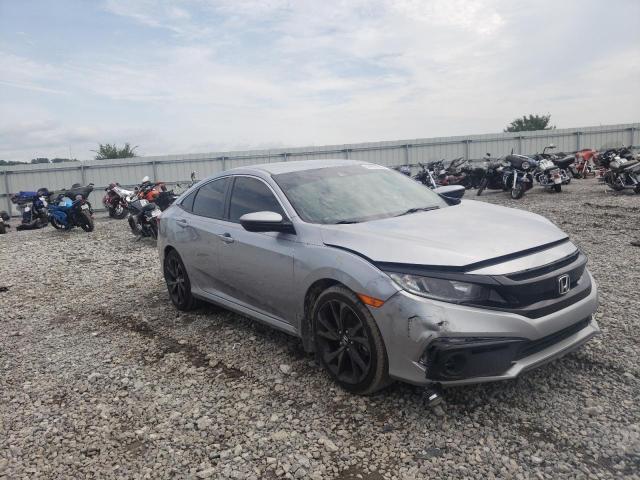 19XFC2F81LE008145 - 2020 HONDA CIVIC SPOR SILVER photo 1