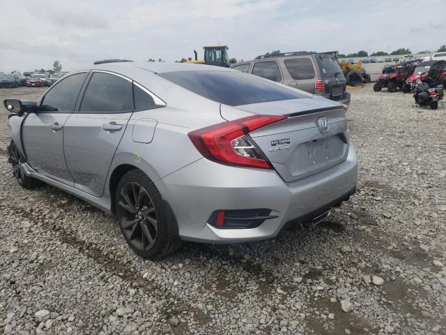19XFC2F81LE008145 - 2020 HONDA CIVIC SPOR SILVER photo 3