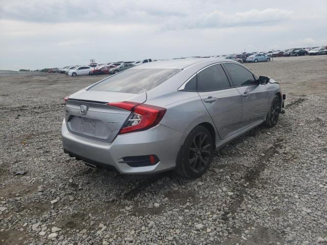 19XFC2F81LE008145 - 2020 HONDA CIVIC SPOR SILVER photo 4