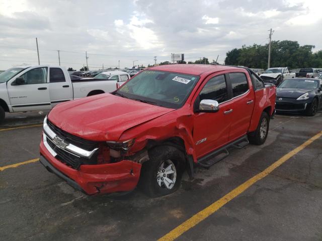 1GCPTCE10G1243899 - 2016 CHEVROLET COLORADO L RED photo 2