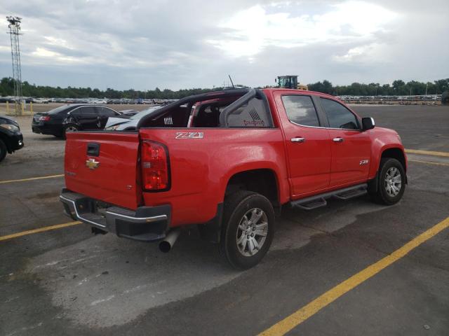 1GCPTCE10G1243899 - 2016 CHEVROLET COLORADO L RED photo 4