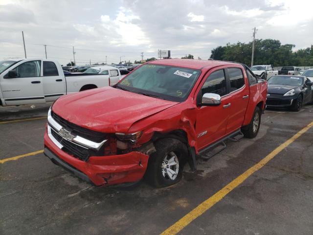 1GCPTCE10G1243899 - 2016 CHEVROLET COLORADO L RED photo 9