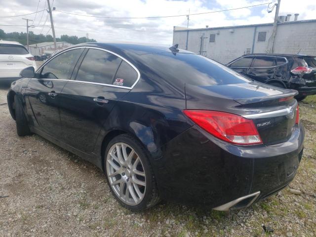 2G4GV5GV5C9135768 - 2012 BUICK REGAL GS Қара фото 3