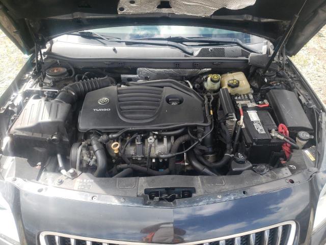 2G4GV5GV5C9135768 - 2012 BUICK REGAL GS Қара фото 7
