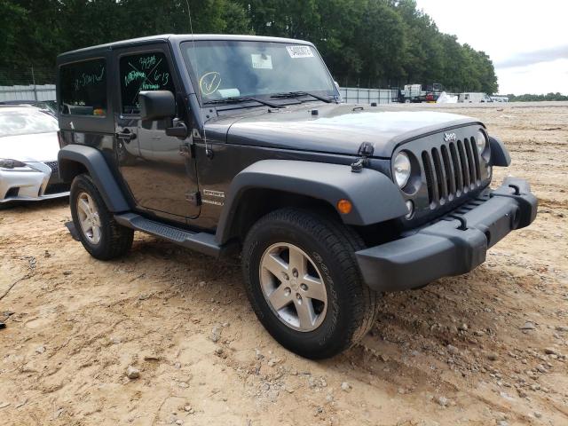 1C4AJWAG5HL566732 - 2017 JEEP WRANGLER S GRAY photo 1