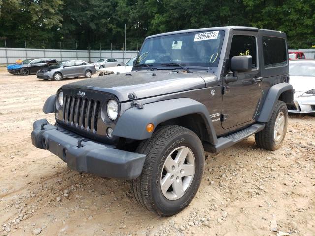 1C4AJWAG5HL566732 - 2017 JEEP WRANGLER S GRAY photo 2