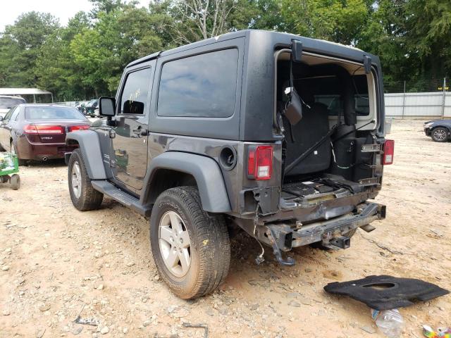 1C4AJWAG5HL566732 - 2017 JEEP WRANGLER S GRAY photo 3