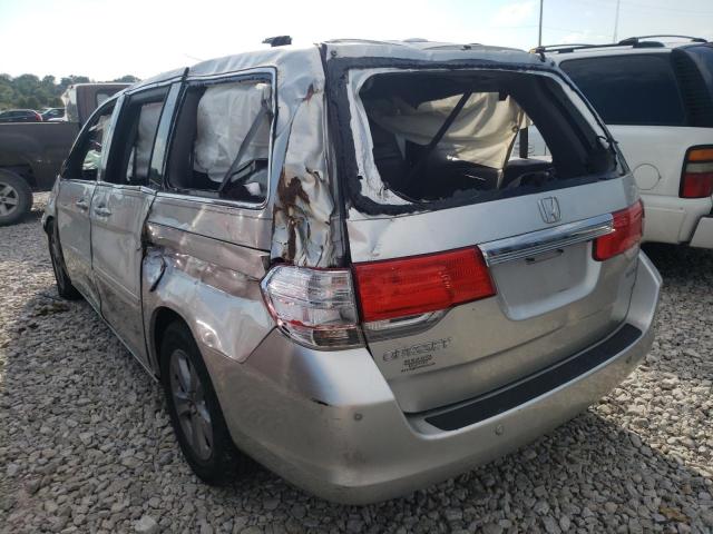 5FNRL38939B014220 - 2009 HONDA ODYSSEY TO SILVER photo 3