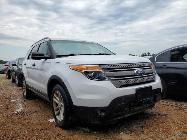 1FM5K8B85FGA27062 - 2015 FORD EXPLORER WHITE photo 1