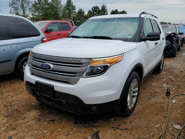 1FM5K8B85FGA27062 - 2015 FORD EXPLORER WHITE photo 2