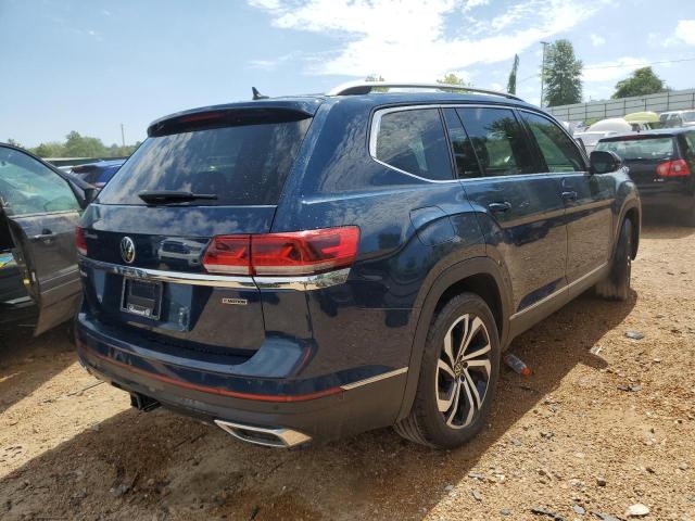 1V2TR2CA6MC530740 - 2021 VOLKSWAGEN ATLAS SEL Mavi foto 4