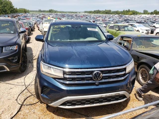 1V2TR2CA6MC530740 - 2021 VOLKSWAGEN ATLAS SEL Mavi foto 9
