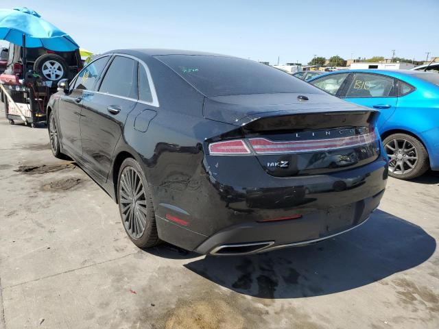 3LN6L5MUXHR650196 - 2017 LINCOLN MKZ HYBRID BLACK photo 3