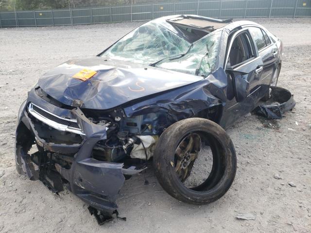 1G1ZH57B394251162 - 2009 CHEVROLET MALIBU 1LT ლურჯი ფოტო 2