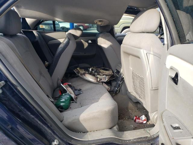 1G1ZH57B394251162 - 2009 CHEVROLET MALIBU 1LT ლურჯი ფოტო 6