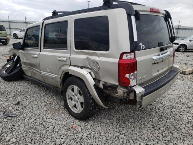 1J8HG48N87C671522 - 2007 JEEP COMMANDER თაფლისფერი ფოტო 10