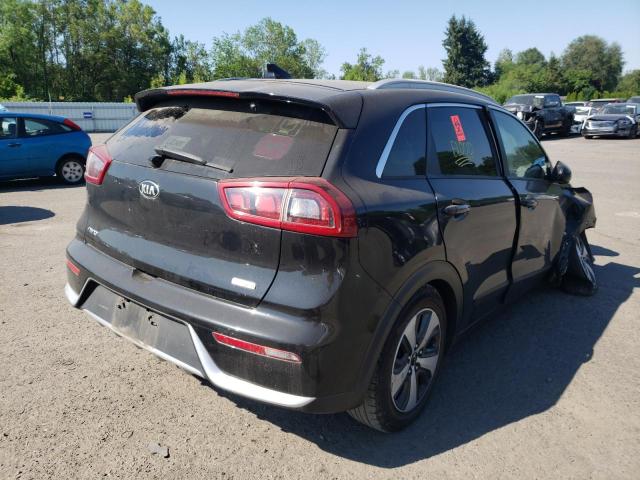 KNDCB3LC2H5082827 - 2017 KIA NIRO FE BLACK photo 4