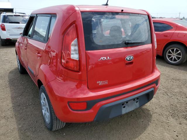 KNDJT2A59D7597115 - 2013 KIA SOUL RED photo 3