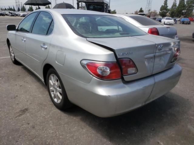 JTHBF30G520085716 - 2002 LEXUS ES 300 SILVER photo 3