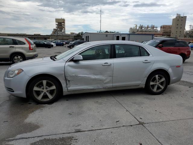 1G1ZC5EU9BF327867 - 2011 CHEVROLET MALIBU 1LT ვერცხლისფერი ფოტო 9