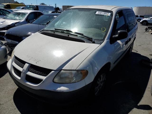 1D4GP21313B339313 - 2003 DODGE CARAVAN C/ WHITE photo 2