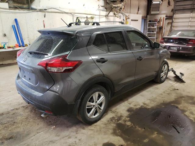 3N1CP5CUXKL557303 - 2019 NISSAN KICKS S GRAY photo 4