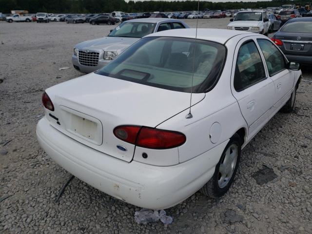 1FALP6538VK131855 - 1997 FORD CONTOUR BA WHITE photo 4