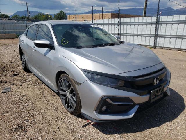 SHHFK7H49MU227990 - 2021 HONDA CIVIC SPOR SILVER photo 1