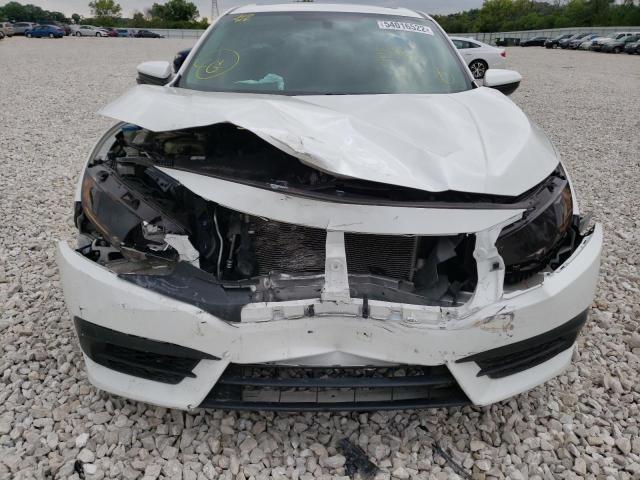 19XFC2F71HE013232 - 2017 HONDA CIVIC EX WHITE photo 9