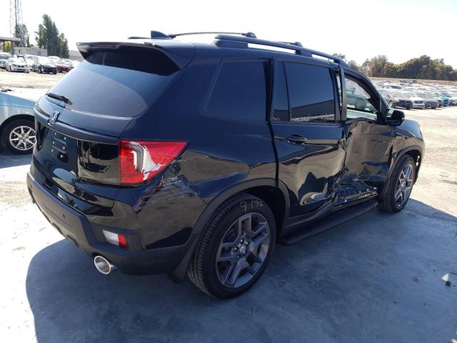 5FNYF7H5XNB003359 - 2022 HONDA PASSPORT E 黑色 照片 4