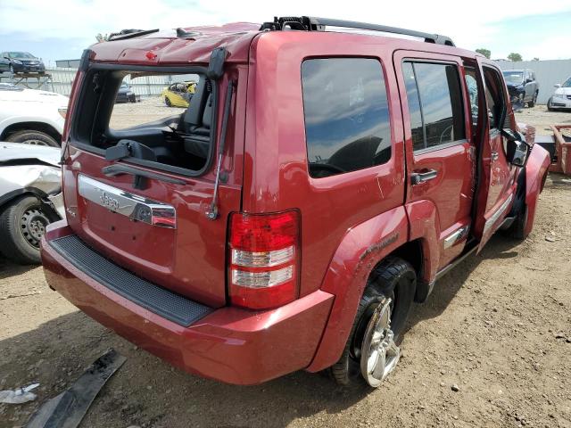 1C4PJMAK6CW162901 - 2012 JEEP LIBERTY SP RED photo 4