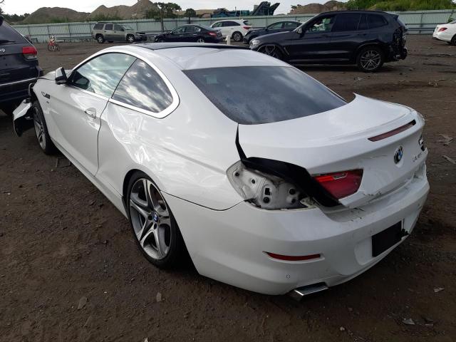 WBALX5C59CC894156 - 2012 BMW 650 XI WHITE photo 3