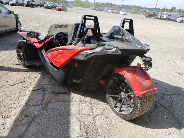 57XAARFA3K8134163 - 2019 POLARIS SLINGSHOT RED photo 3