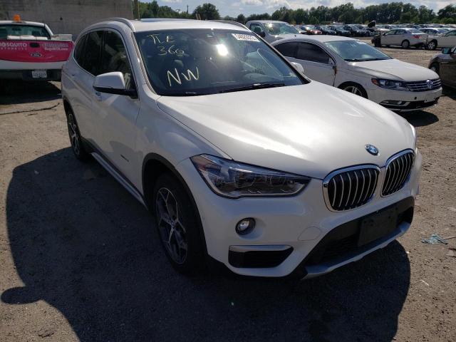 WBXHT3C37H5F74424 - 2017 BMW X1 XDRIVE2 WHITE photo 1