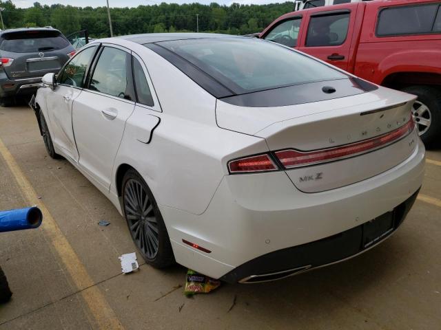 3LN6L5EC4JR609591 - 2018 LINCOLN MKZ RESERV WHITE photo 3