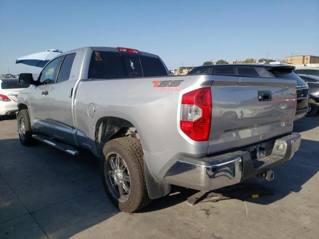 5TFRM5F11EX074938 - 2014 TOYOTA TUNDRA DOU SILVER photo 3